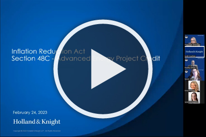 Eyes on Energy Tax: Understanding the Qualified Advanced Energy Tax Credit Under Section 48C