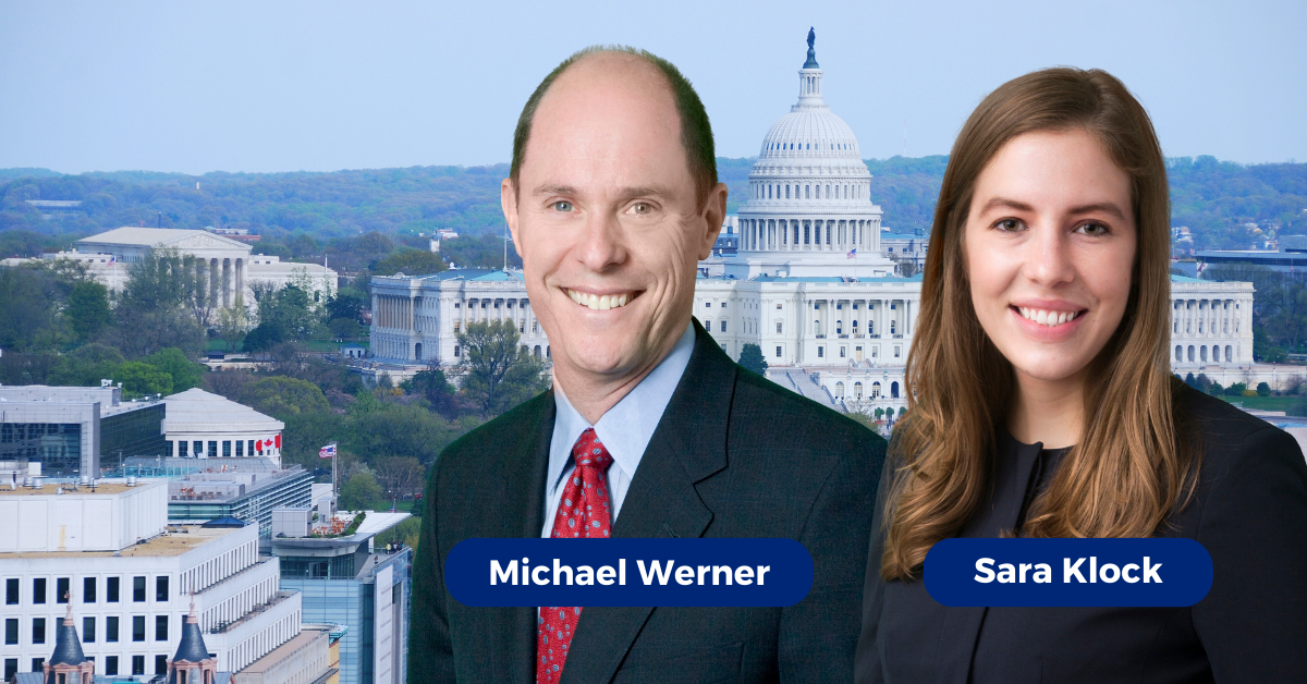 Michael Werner and Sara Klock