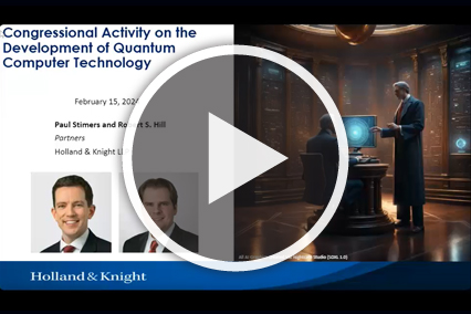 Congressional Activity on the Development of Quantum Computer Technology